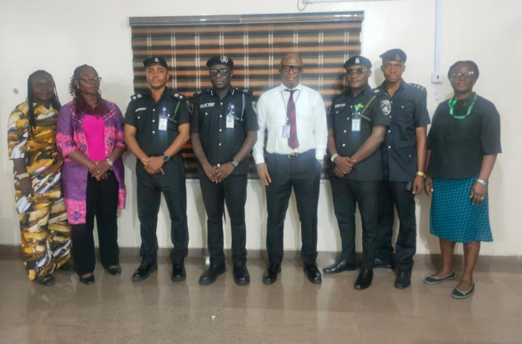 The Police Clinic team paid a courtesy visit to the Medical Director